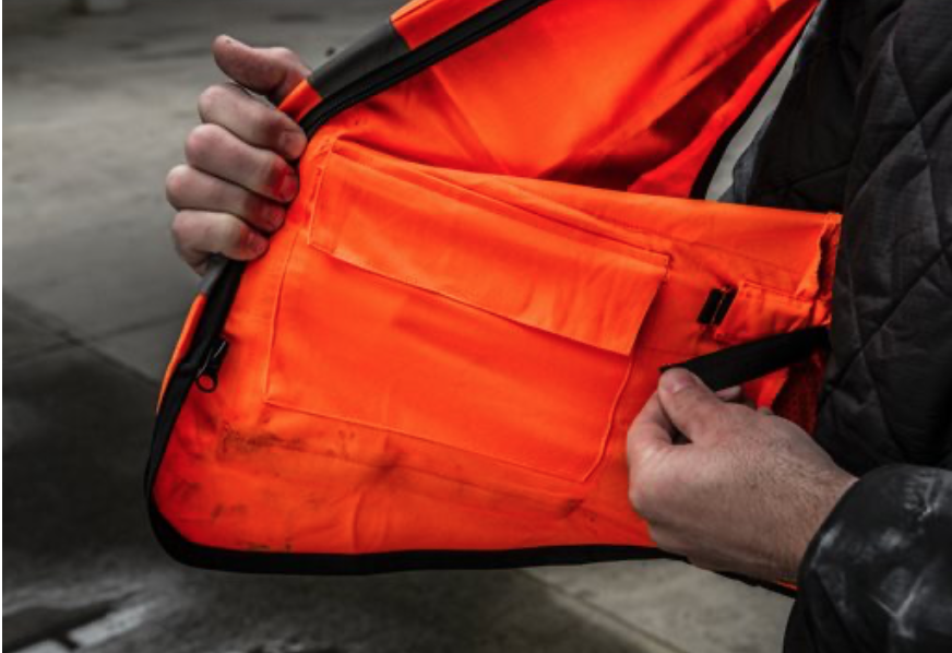 Milwaukee Výstražná vesta s vysokou viditelností Premium oranžová - L/XL